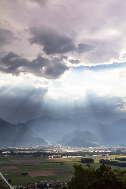 istock Idyllic landscape in the Alps 1225154856