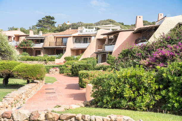 istock Typical residential house complex, Sardinia, Italy 1225154918
