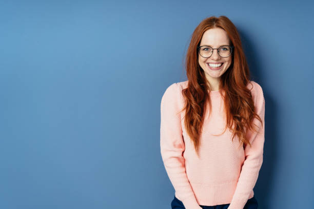 istock Happy friendly young woman with a lovely smile 1225155539