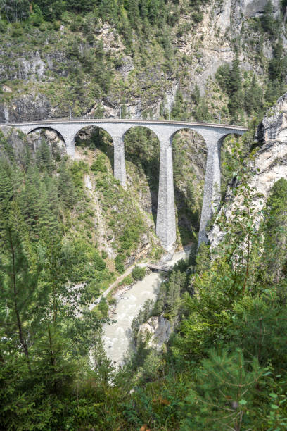 istock Landwasser Viaduct, Davos, Switzerland 1225156932