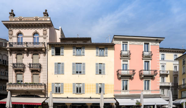 istock Reform Square, Lugano, Switzerland 1225157057