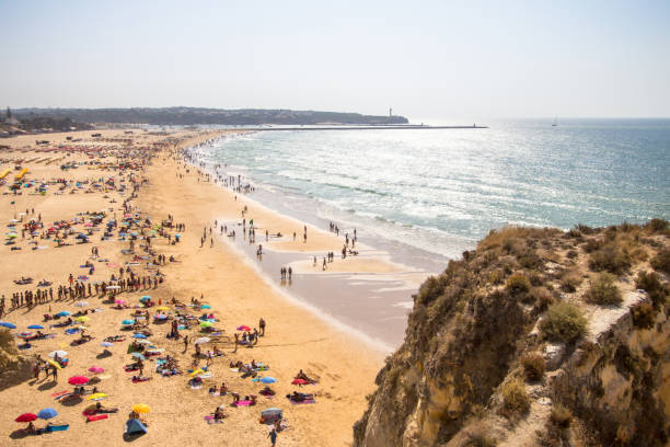 istock Rocha Beach, Portimao, Portugal 1225157309