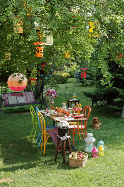 istock for a joyful dinner party in the garden 1225159116