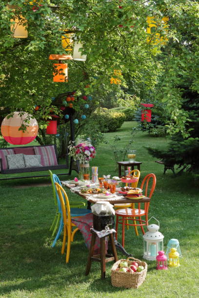 istock for a joyful dinner party in the garden 1225159143