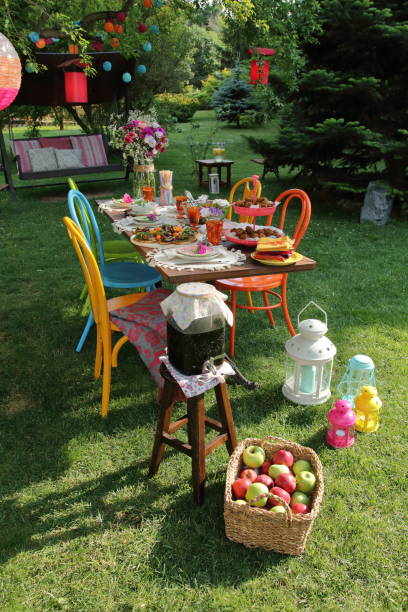 istock for a joyful dinner party in the garden 1225159204