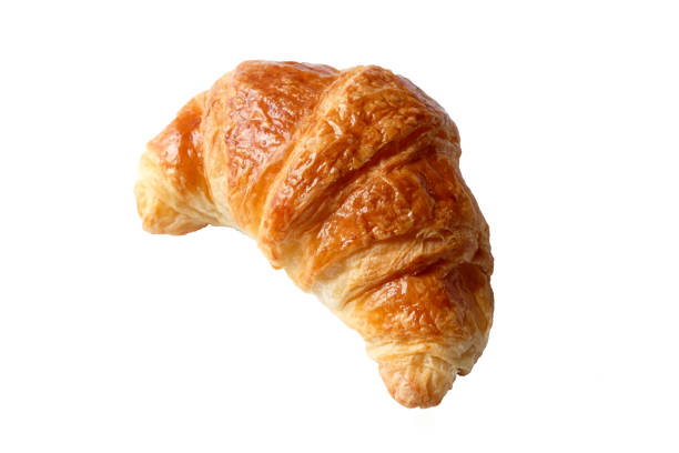istock Croissant isolated on white background. 1225169714