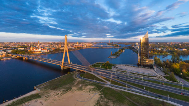 istock Cityscape of Riga 1225173915