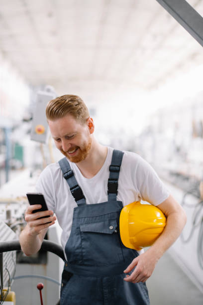 istock Man working  on the production line. 1225174671