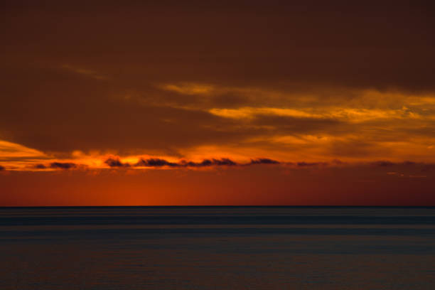 istock Beautiful twilight sky after sunset 1225178489