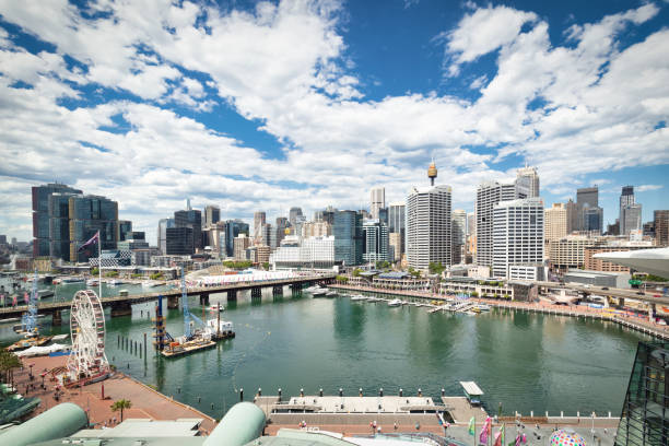 istock Sydney Darling Harbour Cityscape In Summer Australia 1225187777