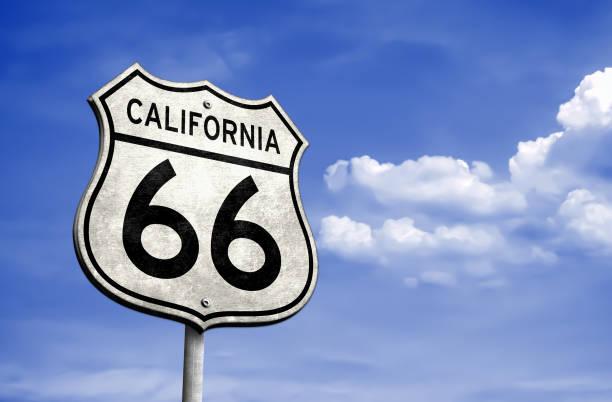 istock Legendary California Route 66 roadsign 1225188728