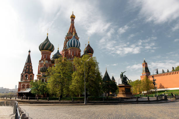 istock St. Basil's Cathedral on Red Square in Moscow 1225188872