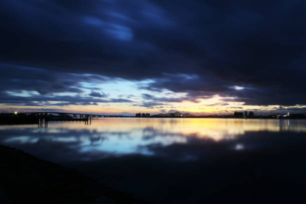 istock Lake Biwa at Magic Hour 1225195313