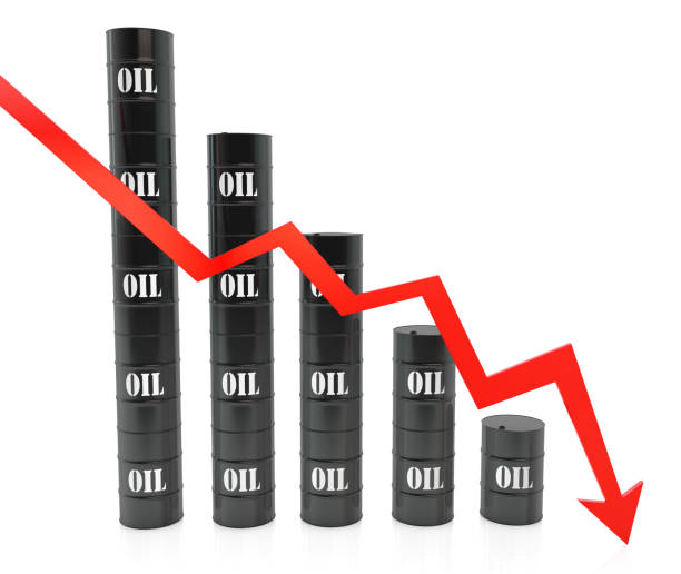istock Falling oil price 1225197224