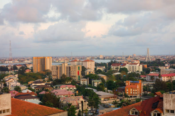 Ikoyi Lagos Nigeria The commercial capital of Africa lagos nigeria stock pictures, royalty-free photos & images