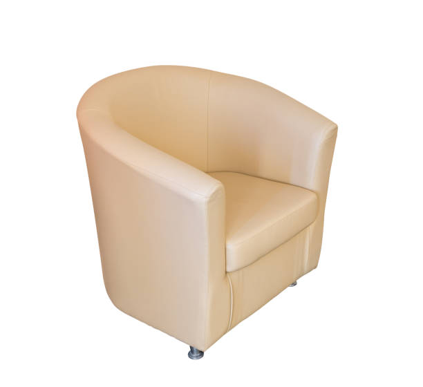 istock Armchair on white background 1225197480