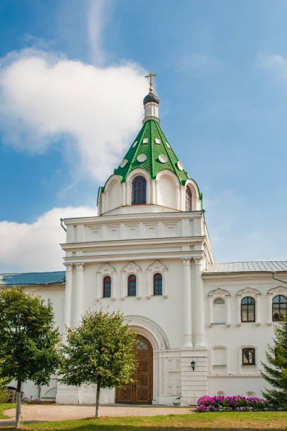 istock Ipatievsky Holy Trinity monastery in Kostroma at dawn. 1225212174