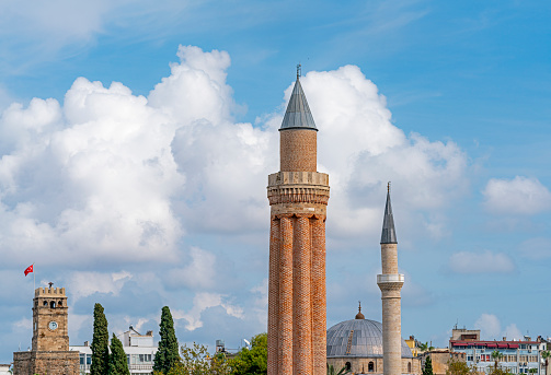 Antalya City with Yivli Minaret