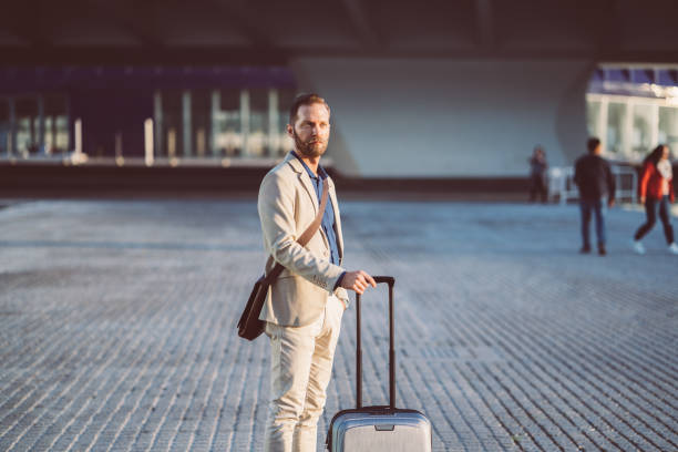 istock Businessman on business trip in Spain 1225215082