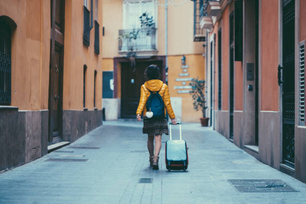 istock Tourist woman visiting Spain 1225215368