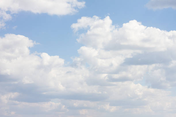 istock blue sky with lots of clouds. natural clean background with copy space 1225220077