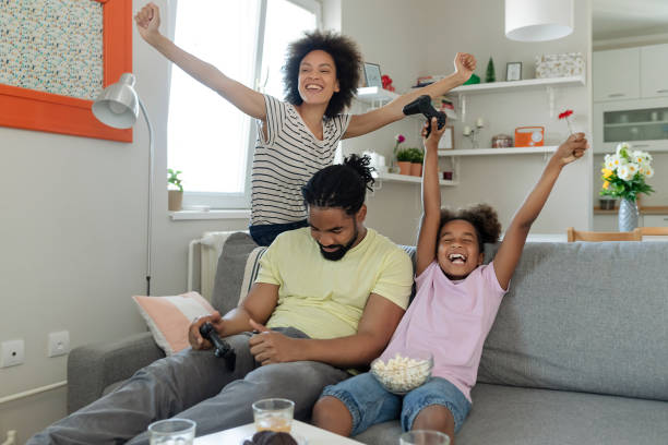 istock They get so excited when they play games 1225220668