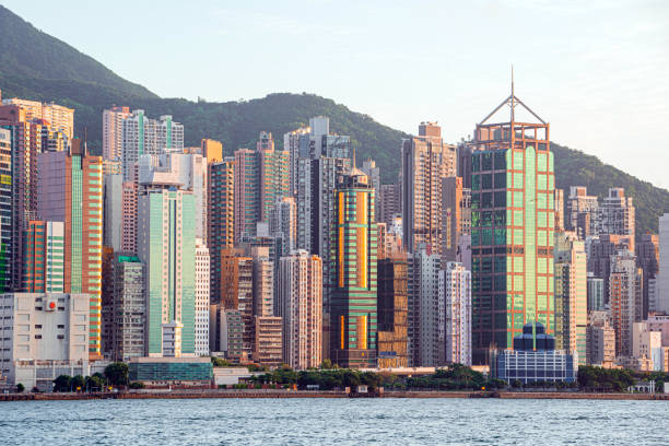 istock View of Hong Kong Skyline in sunset 1225223601