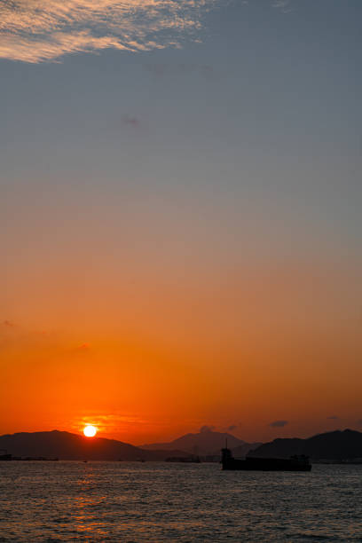 istock Majestic tropical sunset, Hong Kong 1225224351