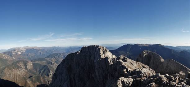 istock Pedraforca mountain under blue sky landscape 1225224702