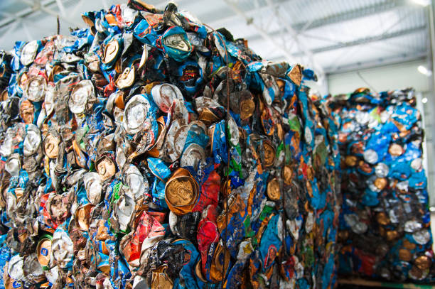 istock Waste recycling factory 1225225719