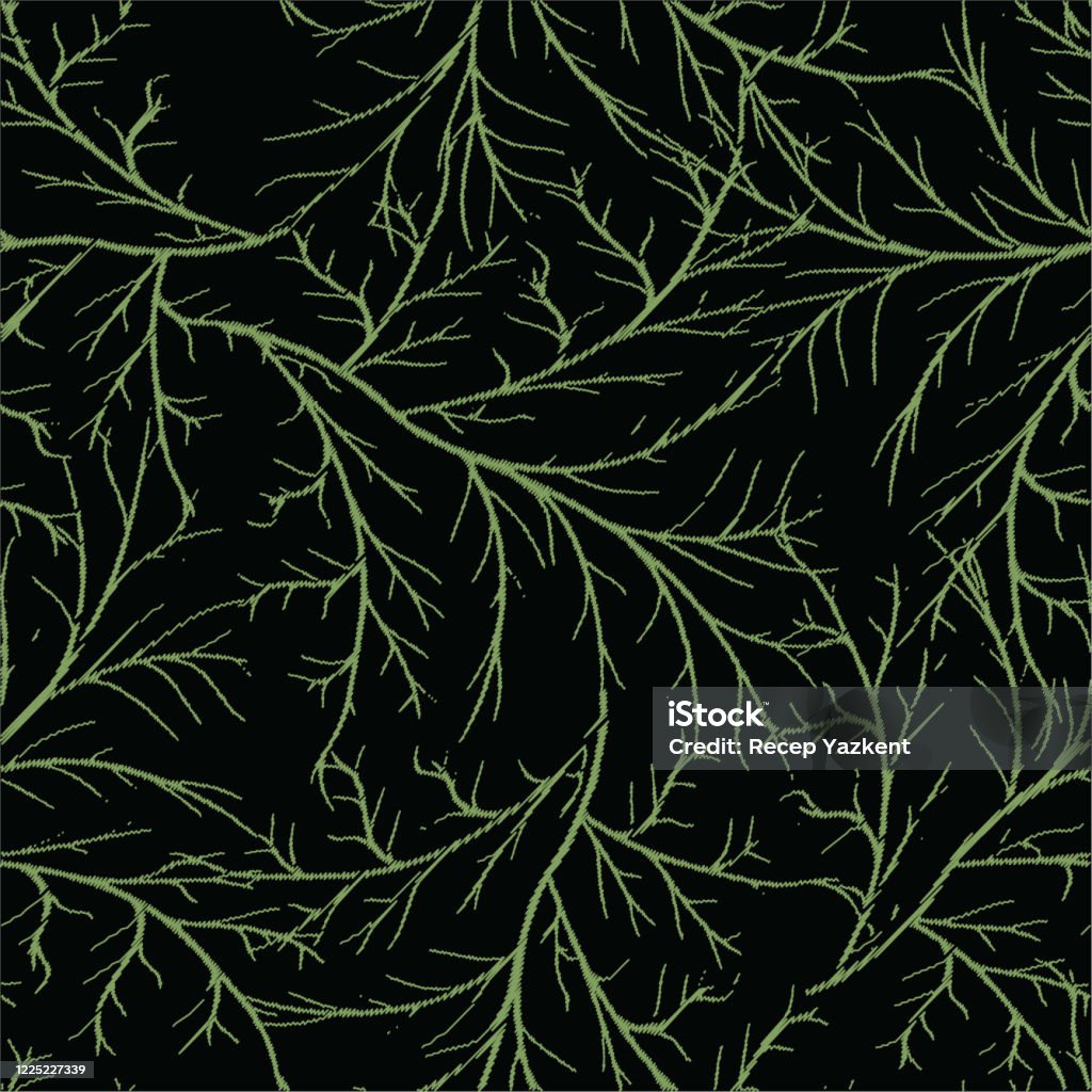 Branches Design Pattern Tree Branches Design For Print Seamless Pattern Stock Illustration ...
