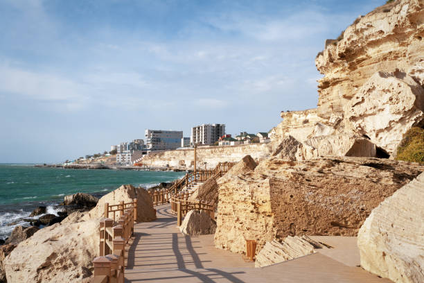 istock Rock trail in Aktau. 1225230471