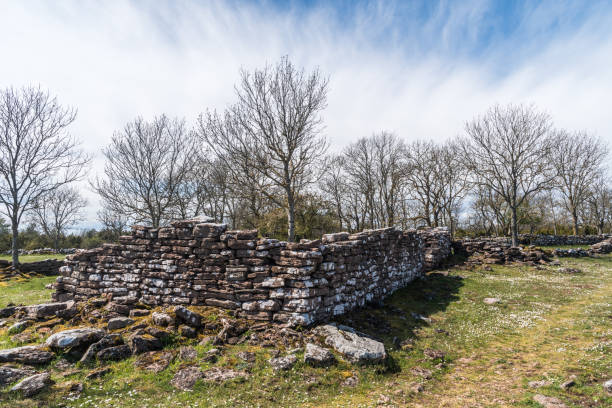 istock Ancient ruins of a house 1225241294