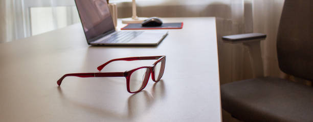 istock Work from home. Typical workplace of a businessman working from home. 1225246152