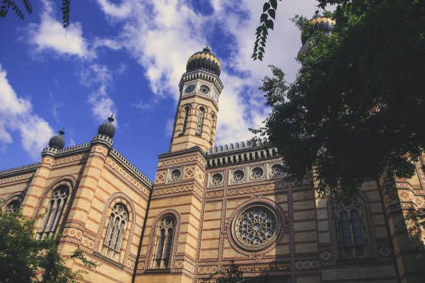 istock Facade of the Synagogue in Budapest, Hungary 1225246165