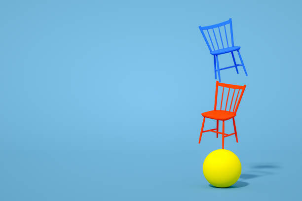 istock Balance with Chair, Minimal Concept 1225262502
