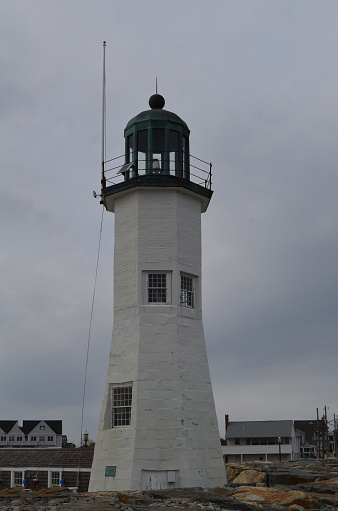 Old Scituate Lighthouse in Scituate Massachusetts.