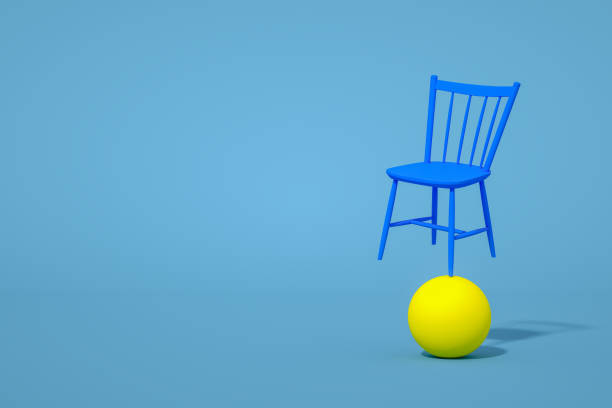 istock Balance with Chair, Minimal Concept 1225263208