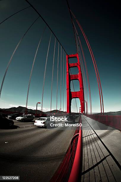 Most Golden Gate - zdjęcia stockowe i więcej obrazów Kierować - Kierować, Rybie oko, Droga