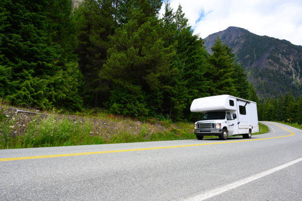istock Motor home vacation in the mountains 1225274376