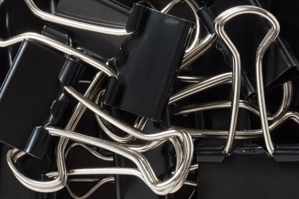 metal paper clips so necessary for office paper work