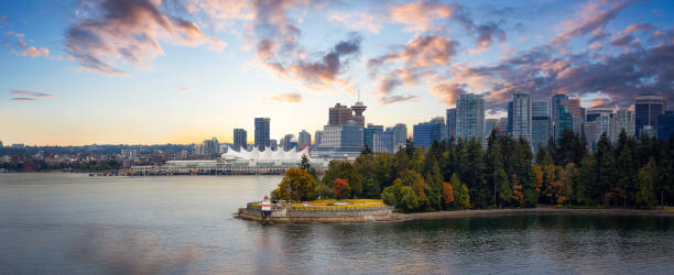 Downtown Vancouver, British Columbia, Canada.