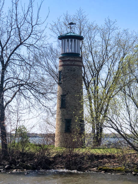 istock Asylum Point Lighthouse in Oshkosh, Wisconsin 1225285350