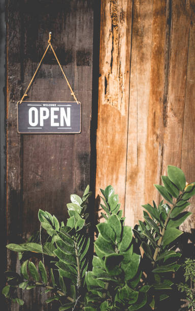 istock Layout in a loft style in dark colors open space interior view of various coffee 1225288239