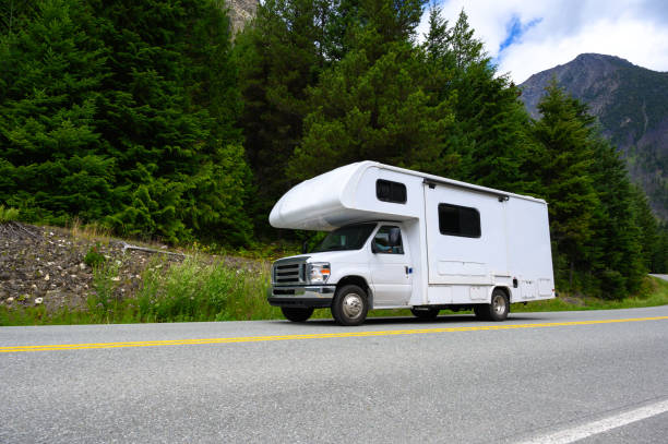 istock Motor home vacation in the mountains 1225302614