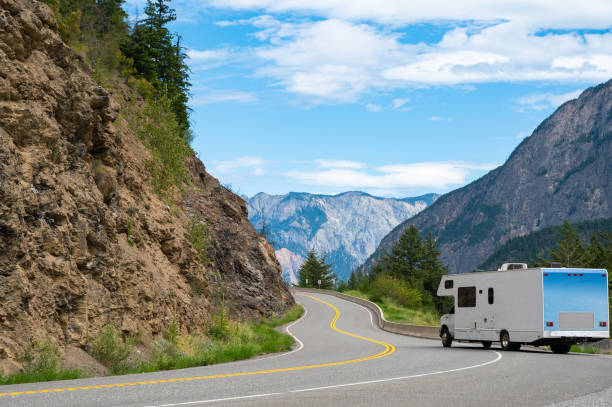 istock Motor home vacation in the mountains 1225302628