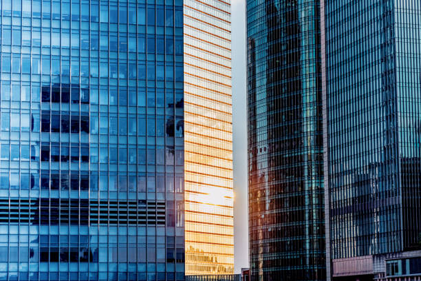 istock The facade of modern architecture 1225304135