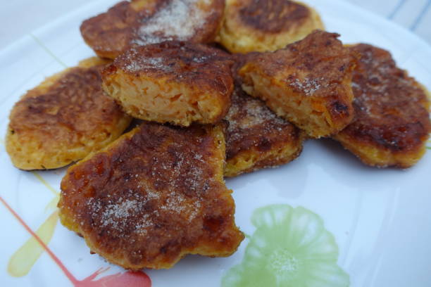 istock Sweet pumpkin fritters 1225312045