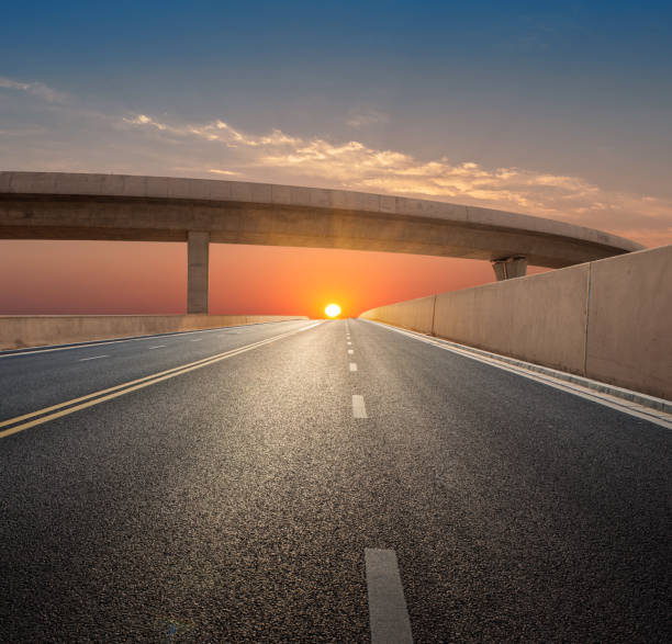 istock An overpass on the highway to the city 1225313663