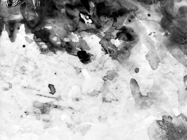 istock Abstract art background. Pigment acrylic colors on palette. 1225322720